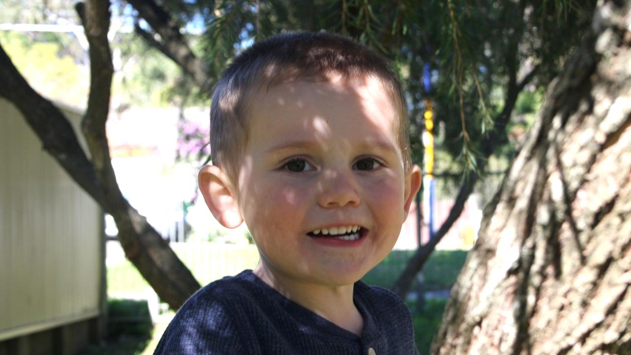 William Tyrell was only three years old when he vanished from his foster grandmother’s house at Kendall. Picture: Supplied