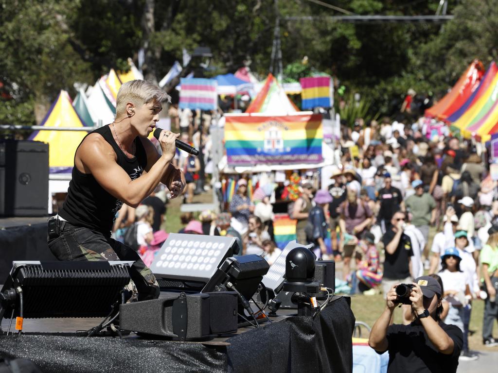 The Mardi Gras Fair Day event is also exempt. Picture: NewsWire / Damian Shaw