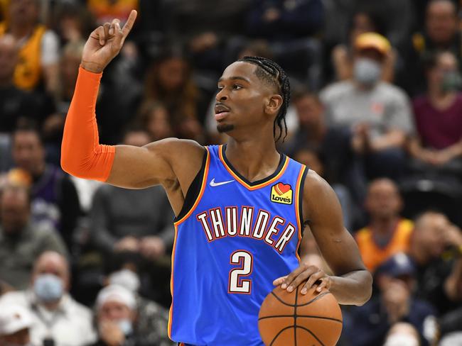 Shai Gilgeous-Alexander is one of Ariel Hukporti’s mentors. Picture: Getty Images