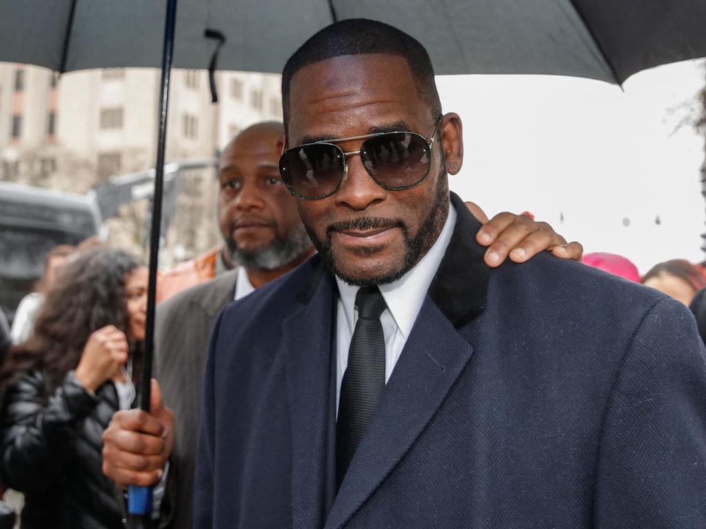 R. Kelly has been jailed for 30 years for child sex offences. Picture: AFP