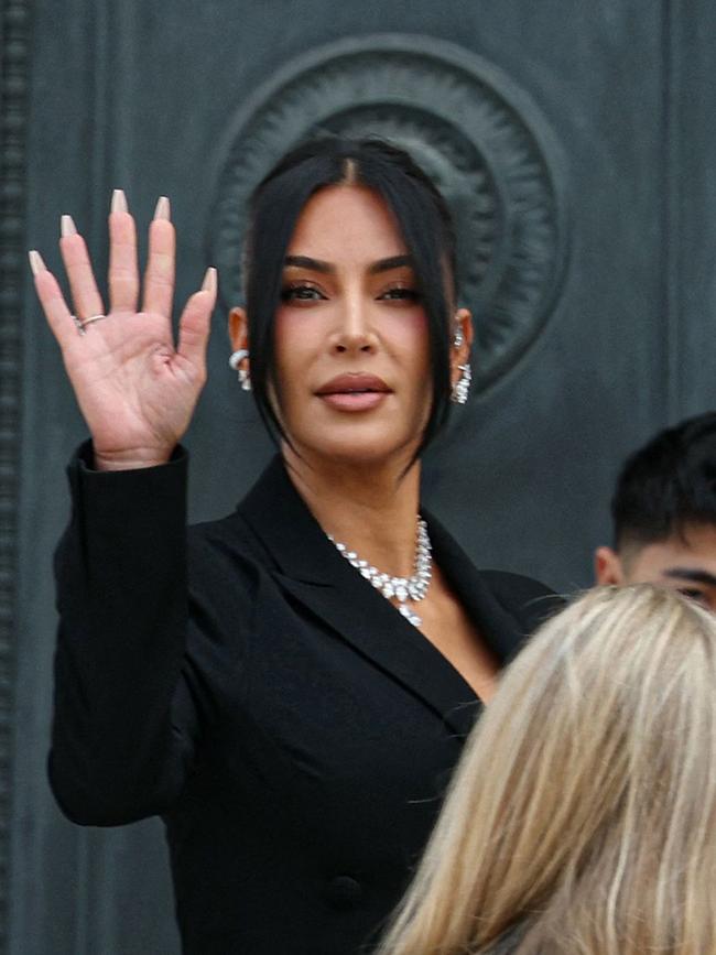 She waved at crowds as she arrived. Picture: Alain JOCARD / AFP
