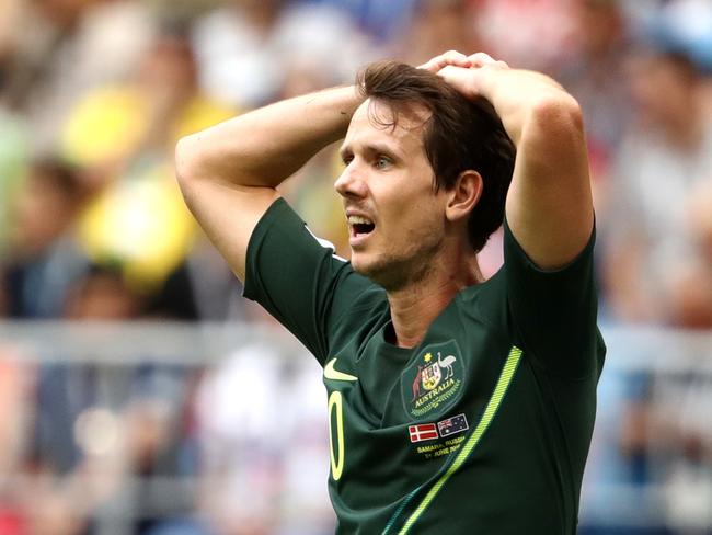 The Socceroos have rallied around Robbie Kruse (Photo by Robert Cianflone/Getty Images)