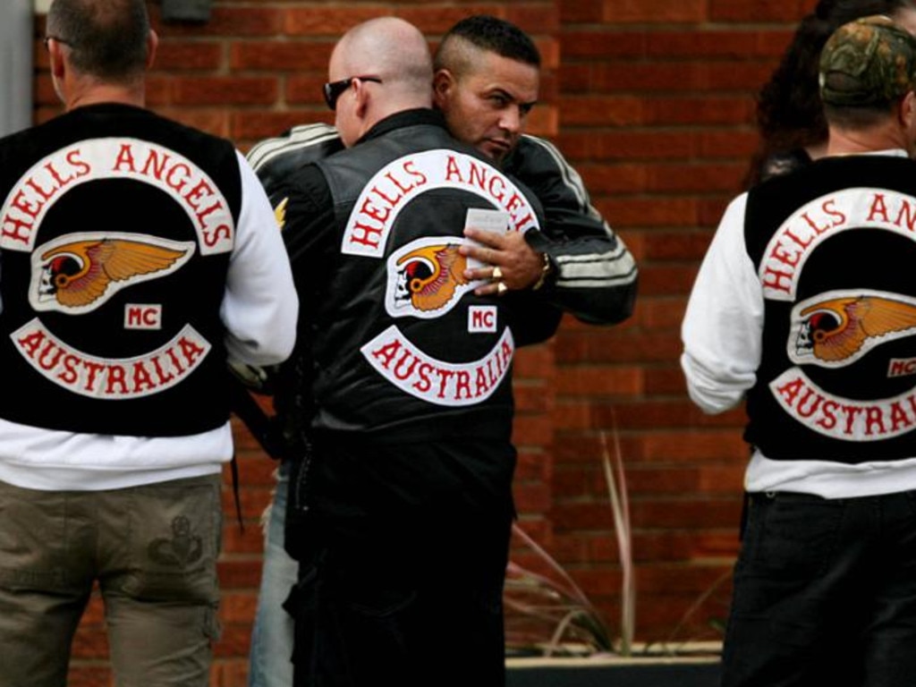 Funeral of slain Anthony Zervas, the bikie killed in the Sydney Airport brawl.