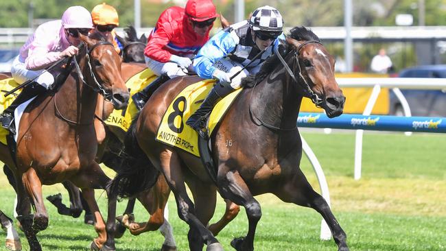 Another Prophet will jump from the outside barrier in Saturday’s Group 1 Australian Guineas at Flemington. Picture: Racing Photos via Getty Images