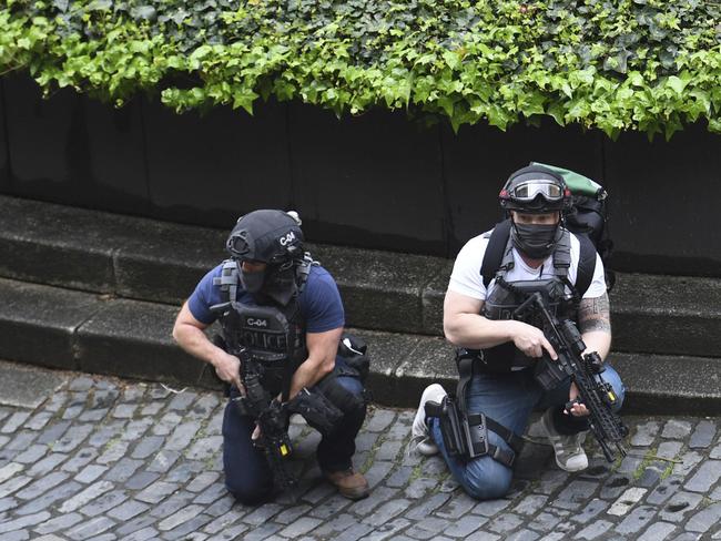 The attack was soon identified as a ‘terrorist incident’ by the Metropolitan Police. Picture: AP
