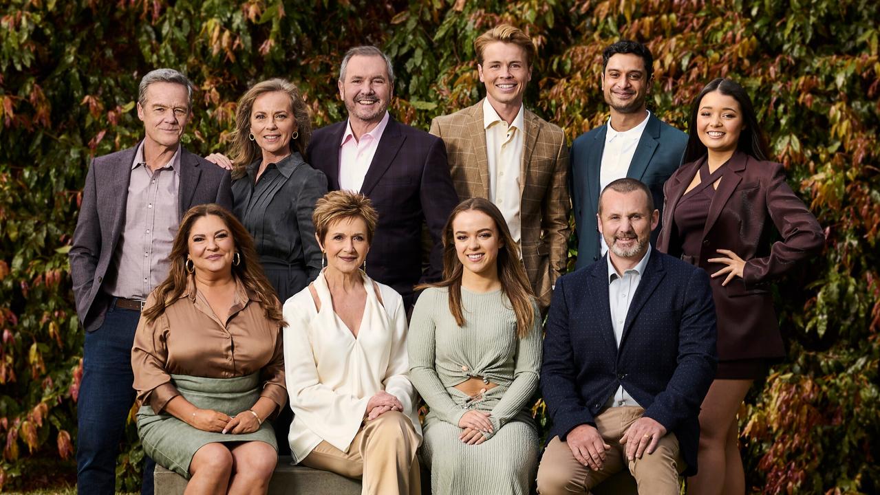 Just some of the faces returning to resume their roles in Neighbours the next chapter. Picture: Ten