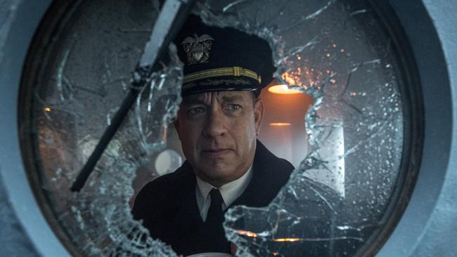 Tom Hanks’ most recent movie is WWII drama Greyhound.