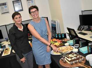 Tanya Milligan and Rebecca Pickering. Picture: Nathan Greaves