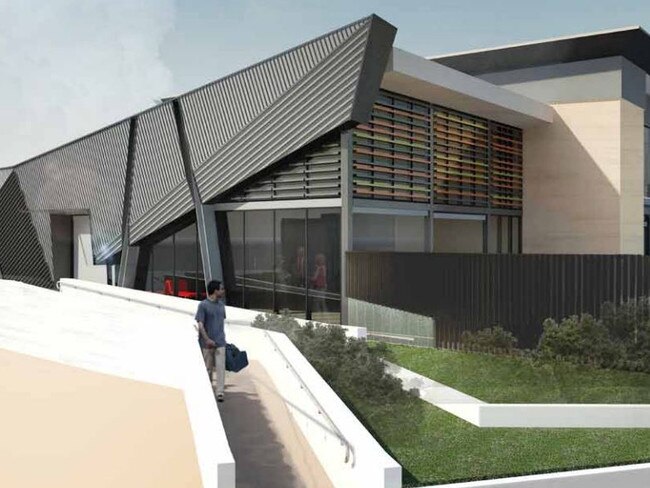 Early design images for a second Michael Long Learning and Leadership Centre in Alice Springs. Picture: Michael Long Foundation.