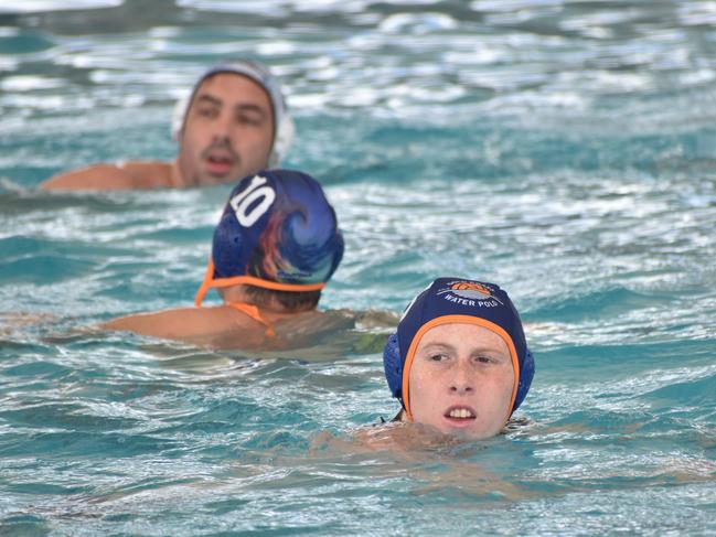 Water Polo Queensland Country Championships, 2nd World War Memorial Aquatic Centre, Rockhampton, February 18, 2023. Men, Cairns versus Gold Coast.