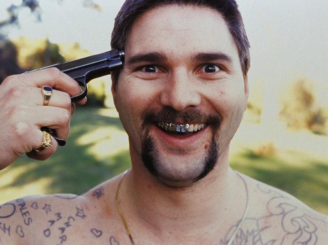 Bana played Mark ‘Chopper’ Read in the 2000 film Chopper.