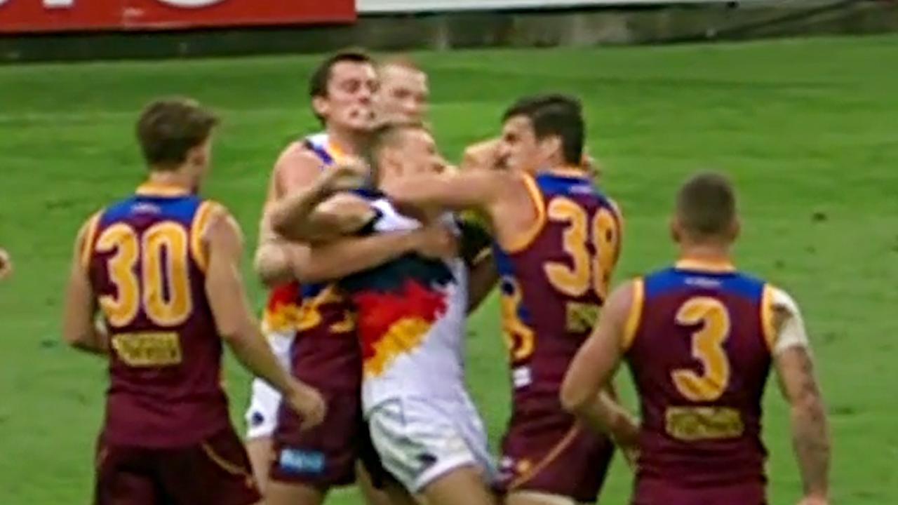 Crow's 'accidental' punch