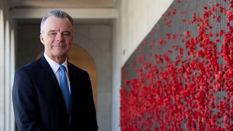 Brendan Nelson at the Australian War Memorial.