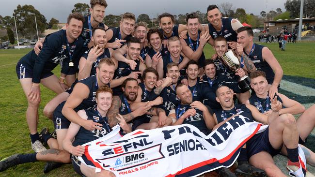 After winning back-to-back SEFNL flags, Berwick enters the AFL Outer-East in great form Pictures: Chris Eastman