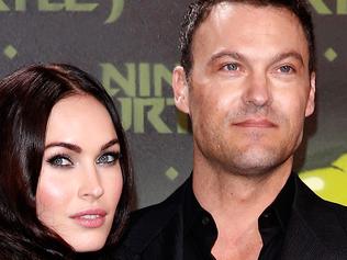 FILE - AUGUST 09: Actors Megan Fox and Brian Austin Green welcomed their third son together, Journey River Green, on August 4, 2016. BERLIN, GERMANY - OCTOBER 05: Megan Fox and husband Brian Austin Green attend the Underground Event Screening of Paramount Pictures' 'TEENAGE MUTANT NINJA TURTLES' at UFO Sound Studios on October 5, 2014 in Berlin, Germany. (Photo by Andreas Rentz/Getty Images for Paramount Pictures International)