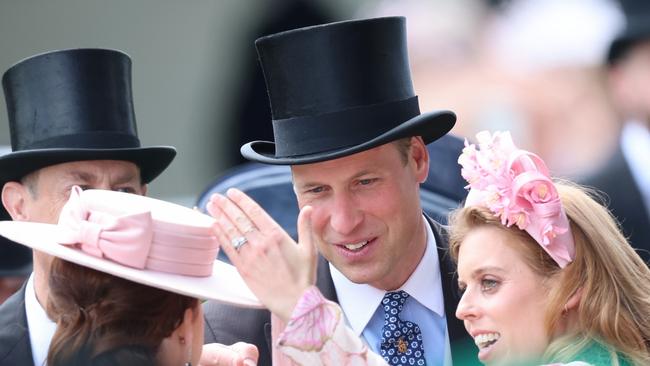 Prince William and Princess Beatrice of York. Picture: Getty Images