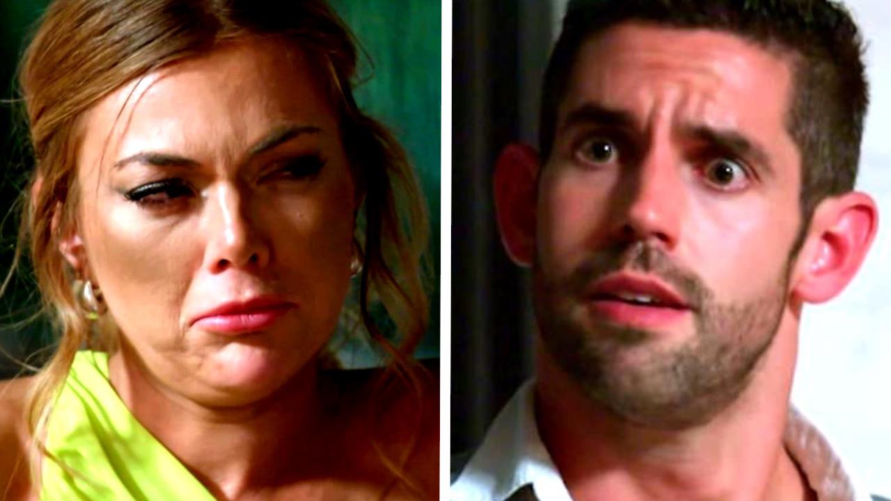 READER POLL: Would you rather spend the rest of your life with Jacqui or the rest of your life inside Ryan’s gross house? Picture: Channel 9.