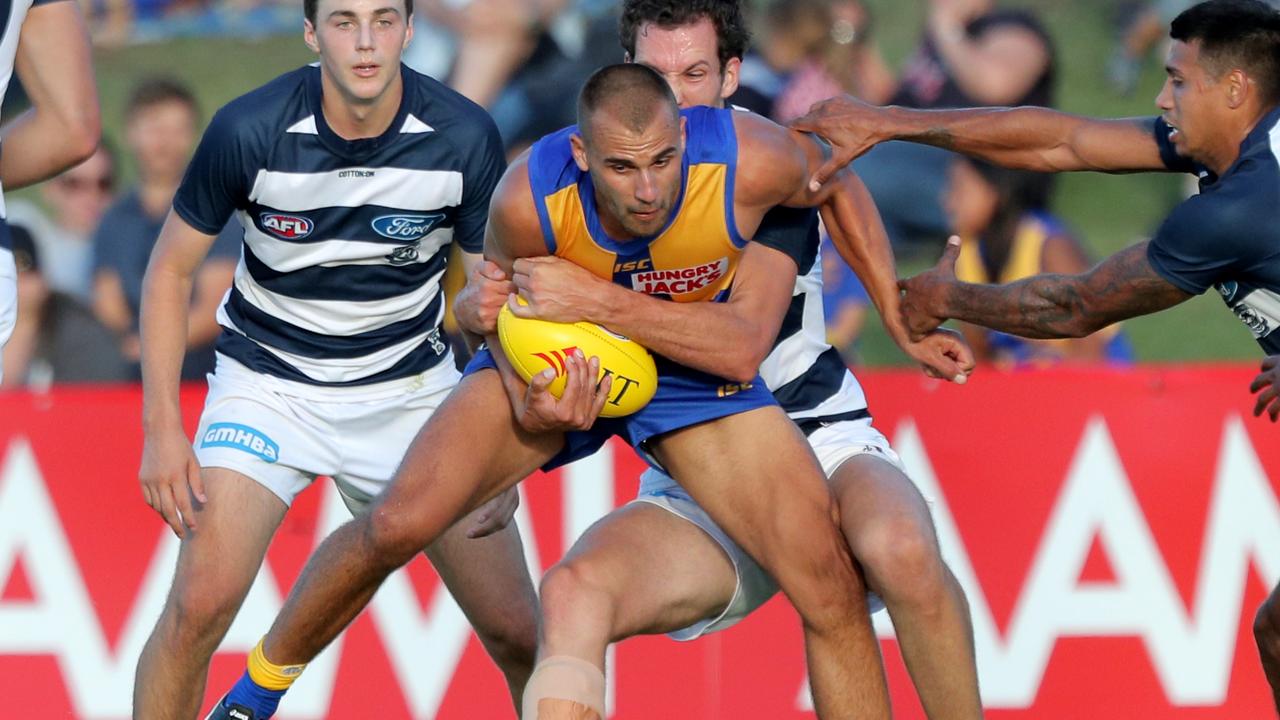 Dom Sheed had a day out in the midfield.