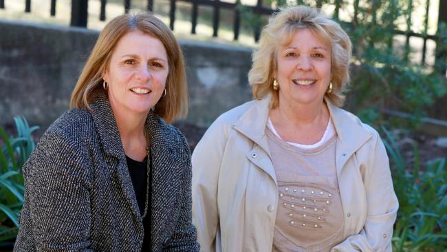 Parramatta High School deputy principal Kim Johnstone and principal Domonique Splatt. Picture: Angelo Velardo