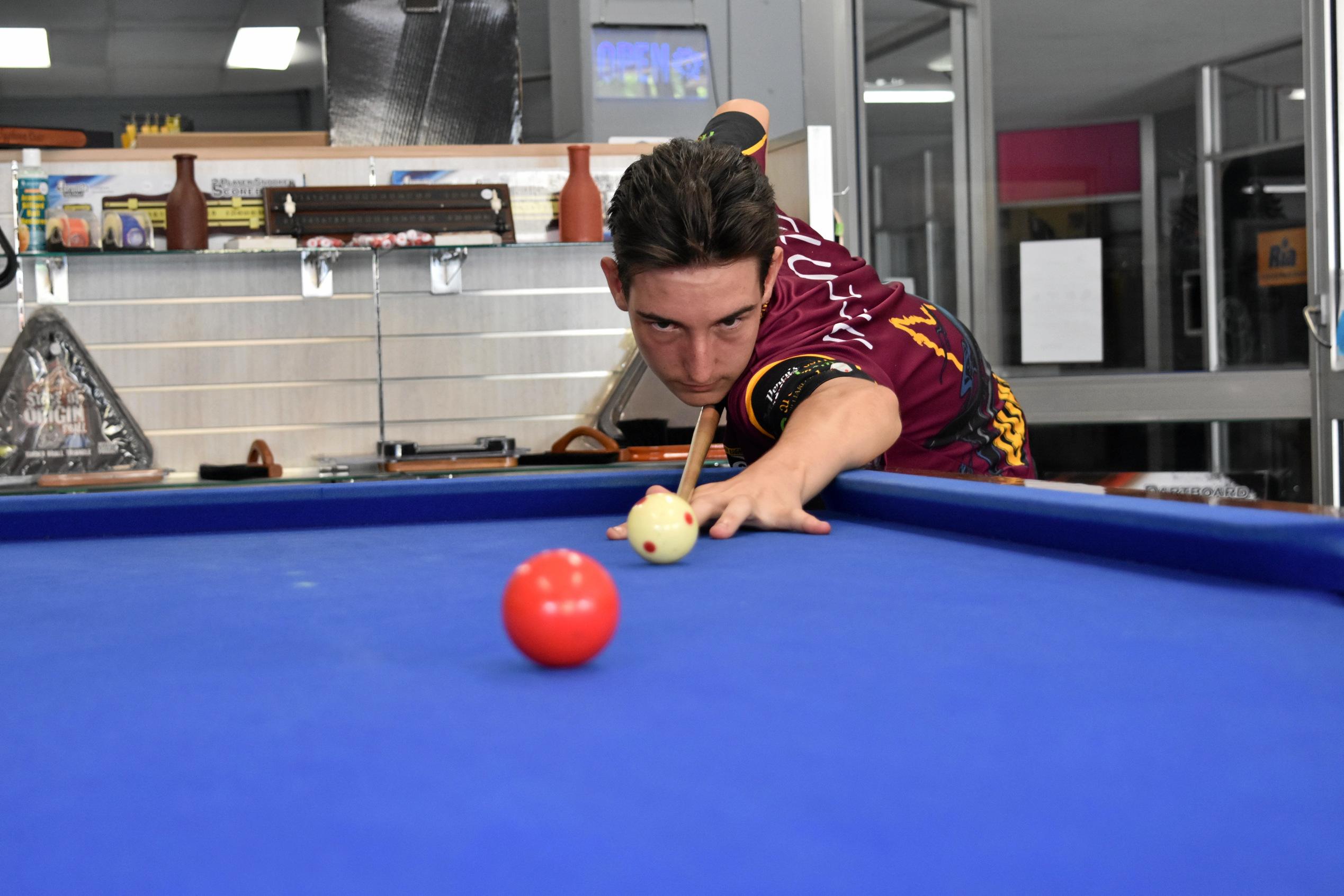 Gympie 8-ball - Joe McClintock. Picture: Bec Singh