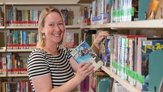 Secondary schoolteacher librarian Barbara Kristo from St Andrews Lutheran College introduced a “no shush zone”. Picture Glenn Hampson