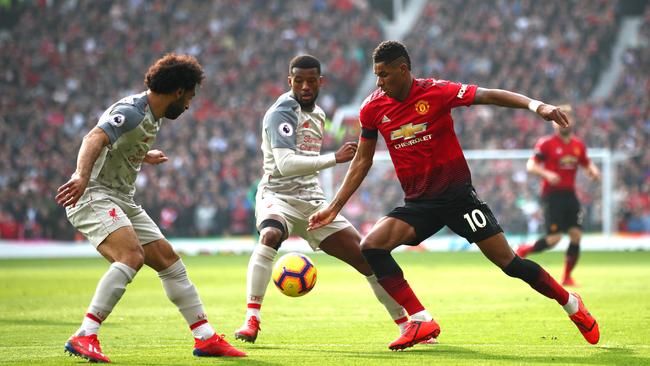 Rashford’s fitness is crucial for this clash. Photo: Clive Brunskill/Getty Images