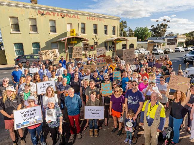 Natimuk Locals want their rock climbing access at Mt Arapiles back. Picture: Jason Edwards