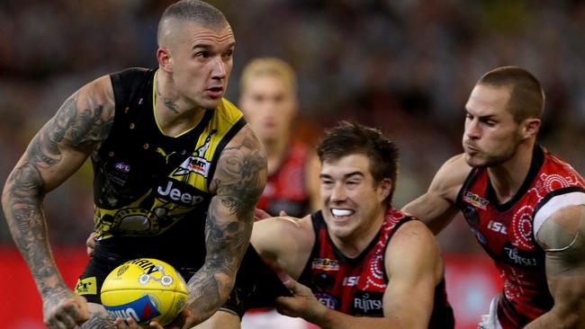 The annual dreamtime game between Richmond and Essendon will be played in Round 13.