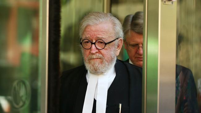 Top barrister Robert Richter QC has refuted reports he has abandoned George Pell’s legal fight. Picture: Scott Barbour/Getty