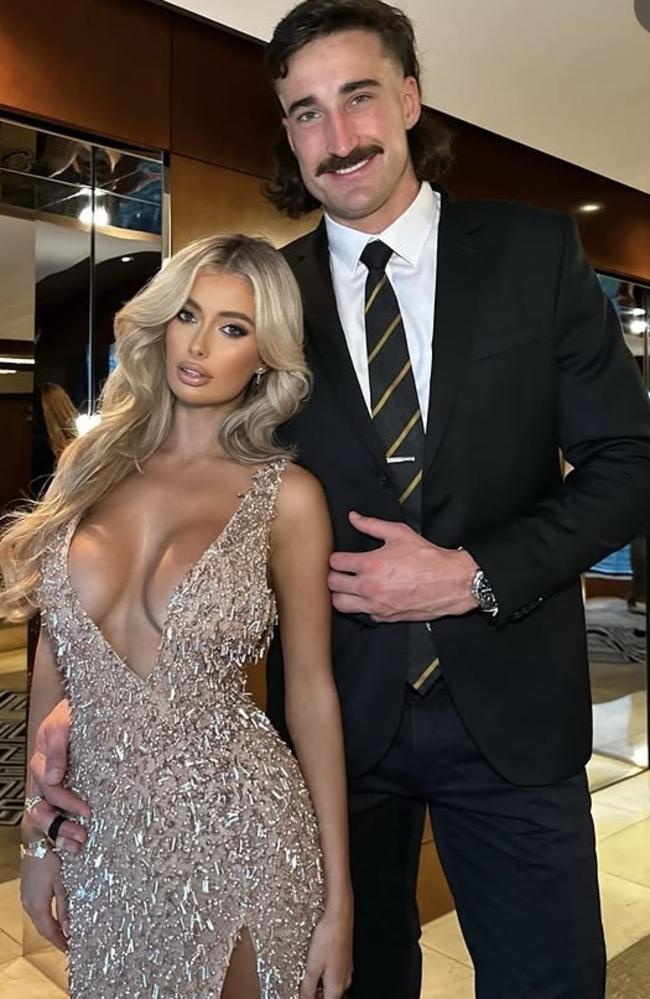 Chelsea Becirevic is the glamorous girlfriend of Port Adelaide ruckman Ivan Soldo. Picture: Instagram