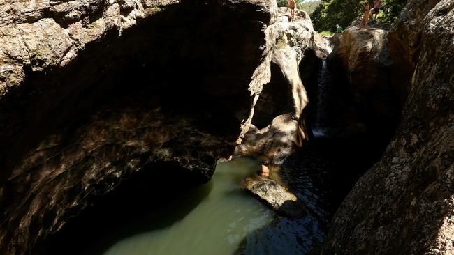 Killarney Glen is a popular swimming spot for the adventurous only. Picture: Scott Fletcher