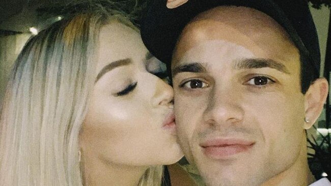 Brittany Wise was dating Chris Caserta at the time of his death. Picture: Instagram