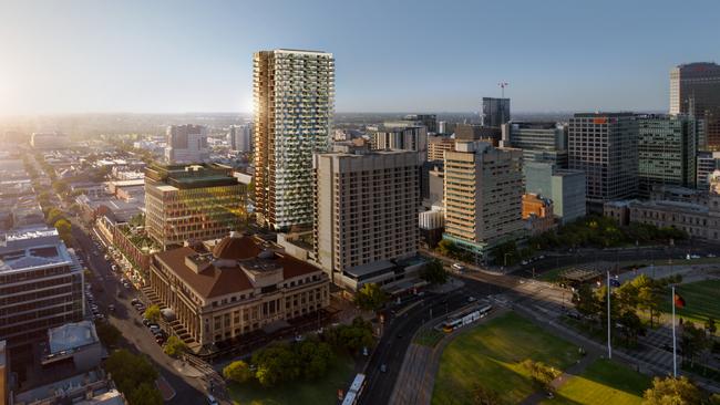 Artist's impression of the Market Square development.