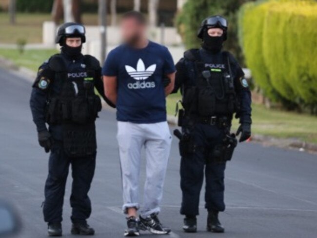 Talal Alameddine was arrested in October and charged over the Curtis Cheng shooting. Photo: NSW Police Media