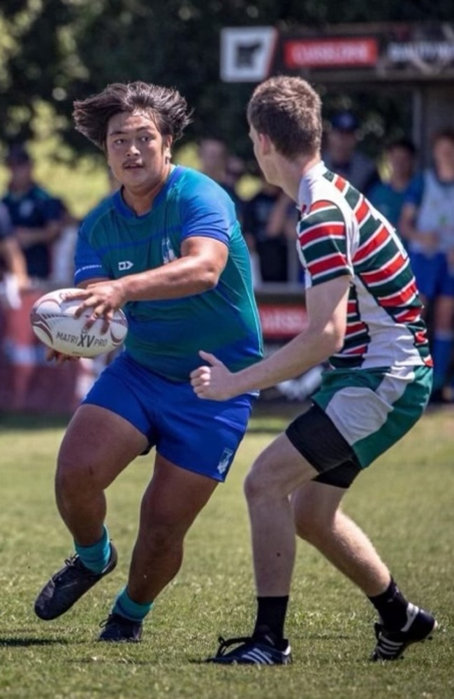 Koji Goulding of Surfers Paradise Dolphins U18s