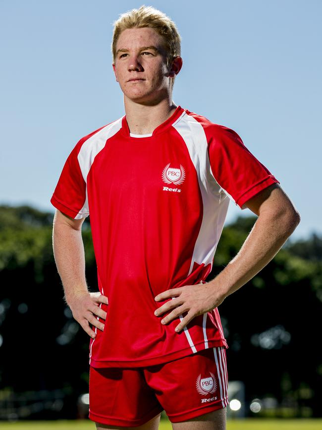 Tom Dearden attended Palm Beach Currumbin High. Picture: Jerad Williams