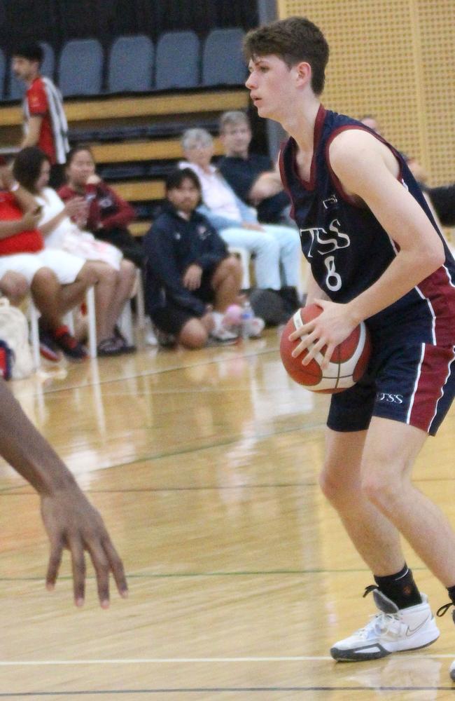 Ash McGrath. CBSQ Day 1 boys action between Ipswich Grammar and TSS.