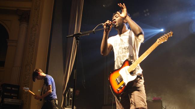 Bloc Party perform at Thebarton theatre.