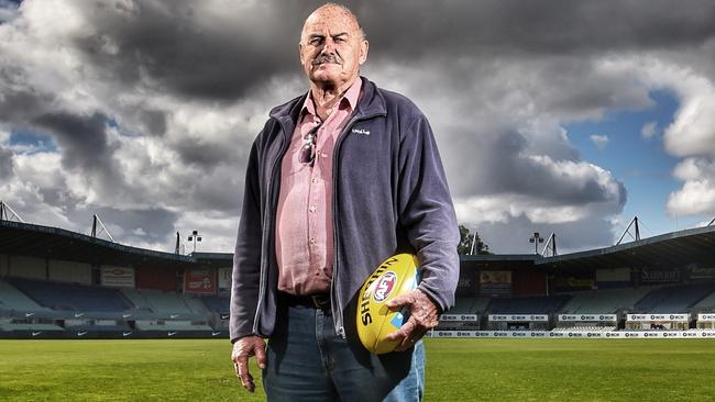 Carlton legend Alex Jesaulenko at Ikon Park. Picture: Tony Gough