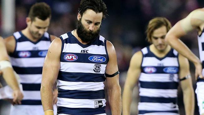 Jimmy Bartel is set to trigger a new contract for 2017. Picture: Mark Stewart