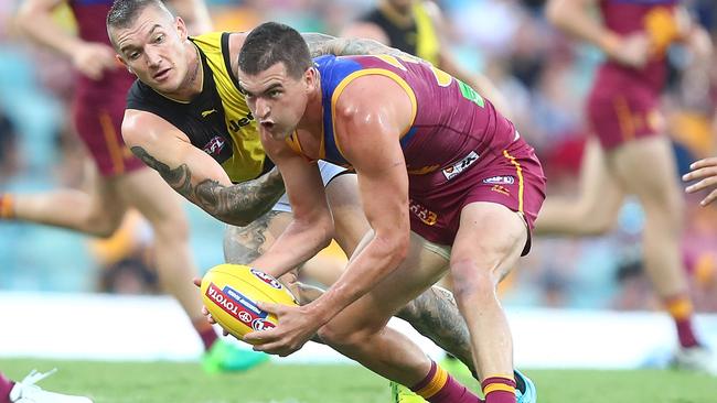 The Lions says talk between them and Tom Rockliff are positive. Picture: Getty Images