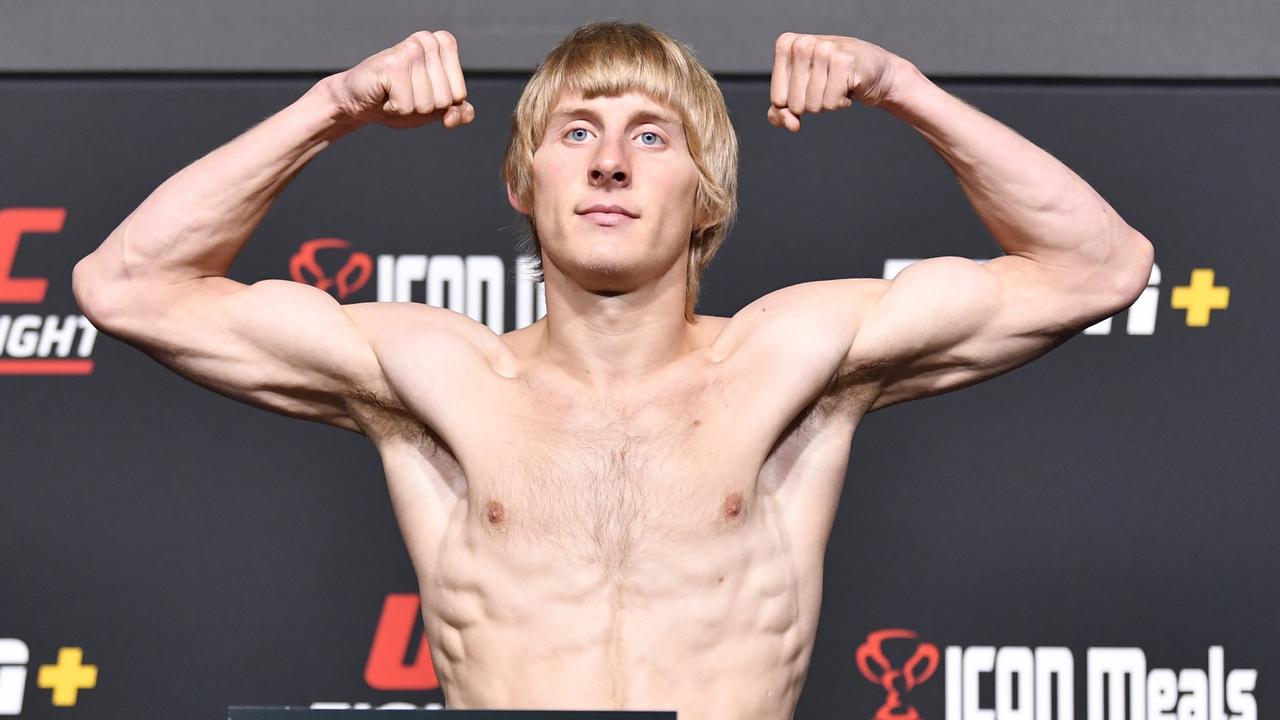 Paddy Pimblett burst onto the scene with a stunning first-round KO in his UFC debut. Picture: Chris Unger/Zuffa LLC/Getty Images
