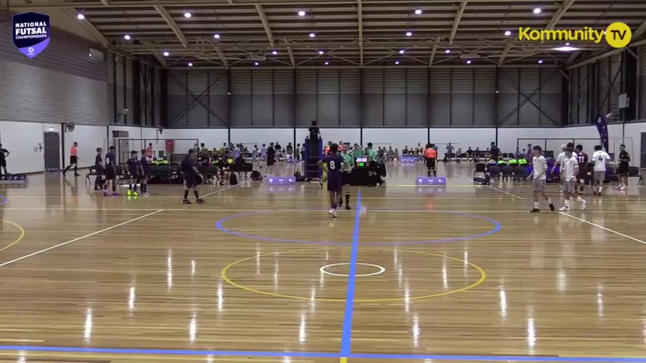 Replay: Football Queensland v Football Victoria White (U13 Boys)—2025 National Futsal Championships Day 2