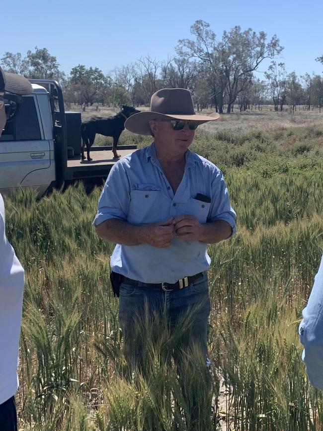 Walgett sheep farmer James Warden.