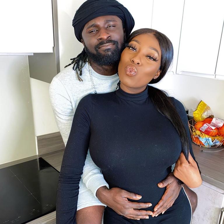 The couple, who were both dancers, announced their pregnancy in April.