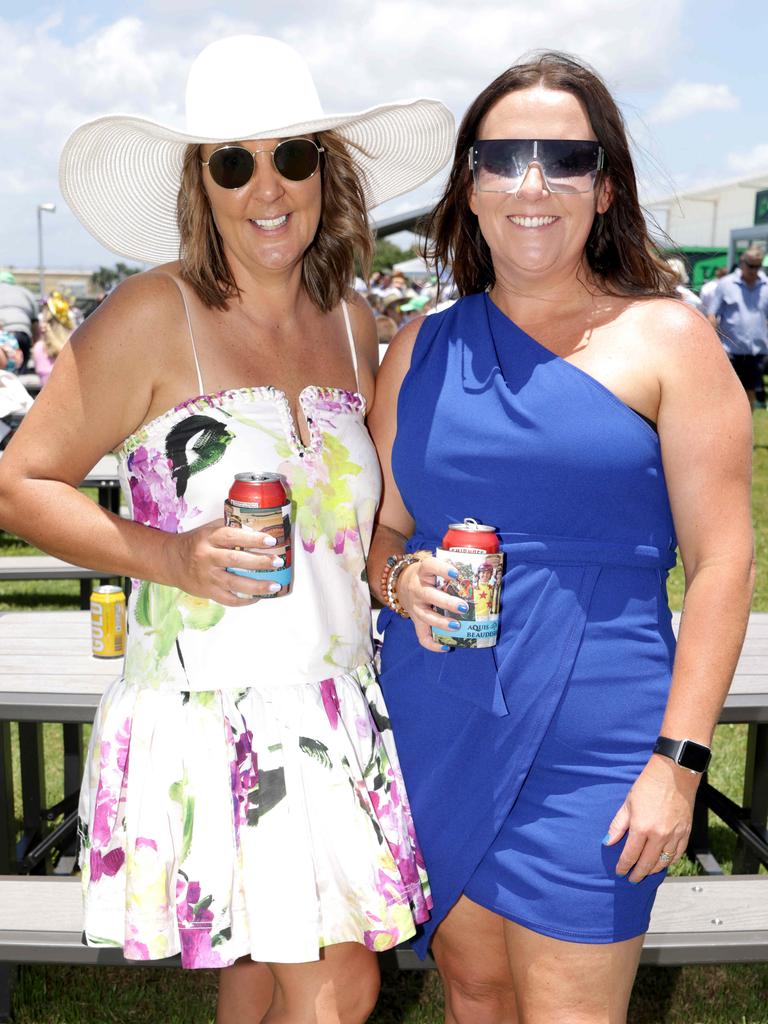 Socials - Casey Healey and Alisha Osland attend The Star Gold Coast Magic Millions Raceday. Picture: Steve Pohlner