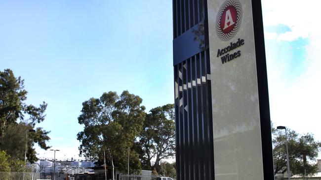 The former Accolade Wines site at Old Reynella.