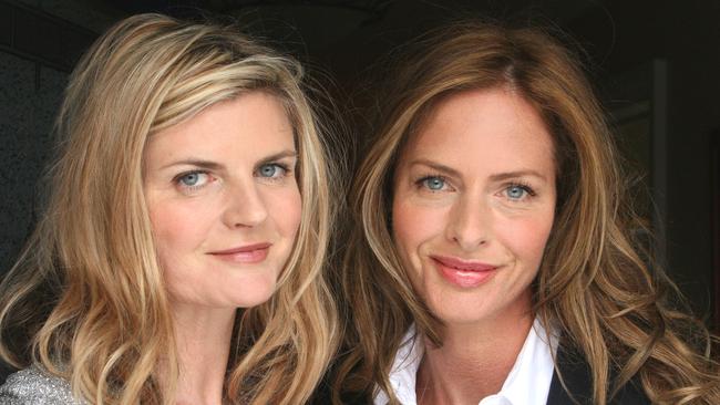 Style guru Susannah Constantine (L) (seen here in better groomed days with TV co-host Trinny Woodhall) hasn’t washed her hair for weeks.