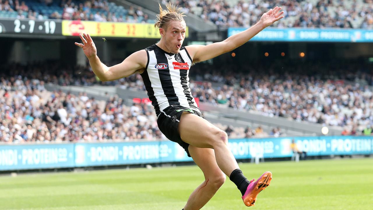 Darcy Moore’s move forward has not been a fruitful one. Picture: Michael Klein