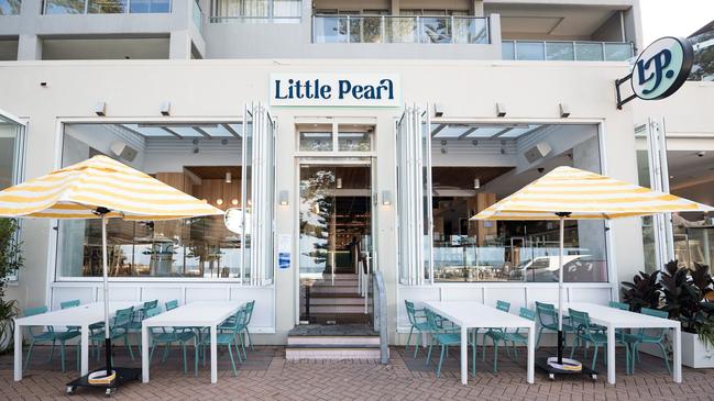 Little Pearl Bar &amp; Dining on South Steyne at Manly. Picture: Australian Venue Co